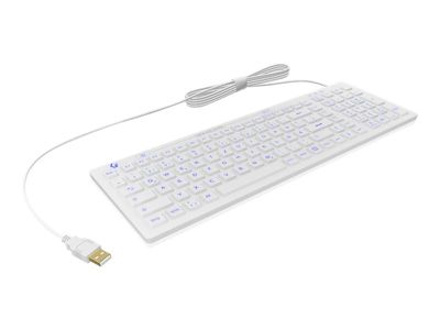 KeySonic Keyboard KSK-6031INEL-Wh - white_1