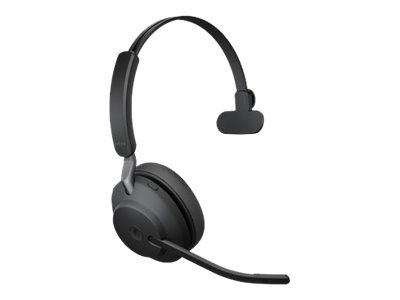 Jabra Evolve2 65 MS Mono - headset - with charging stand_4