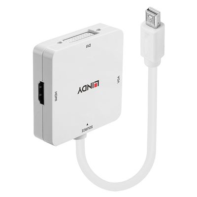 Lindy 41035 Videokabel-Adapter 0,2 m Weiß_thumb