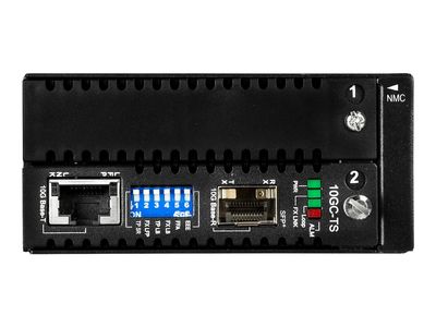 StarTech.com 10 Gigabit Ethernet Copper-to-Fiber Media Converter - Open SFP+ - Managed - 10G Ethernet Media Converter (ET10GSFP) - fiber media converter - 10GbE_2