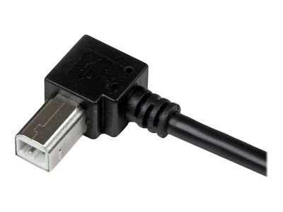 StarTech.com 2m USB 2.0 A to Right Angle B Cable Cord - 2 m USB Printer Cable - Right Angle USB B Cable - 1x USB A (M), 1x USB B (M) (USBAB2MR) - USB cable - 2 m_4