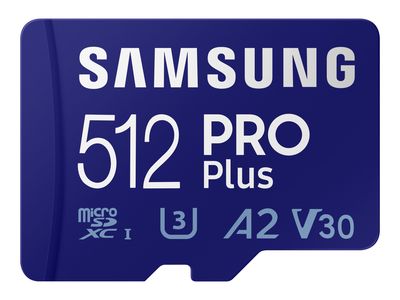 Samsung PRO Plus MB-MD512KA - flash memory card - 512 GB - microSDXC UHS-I_2
