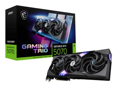 MSI GAMING GeForce RTX 5070 12G TRIO OC NVIDIA 12 GB GDDR7_thumb