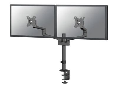 Neomounts DS60-425BL2 mounting kit - full-motion - for 2 monitors - black_1