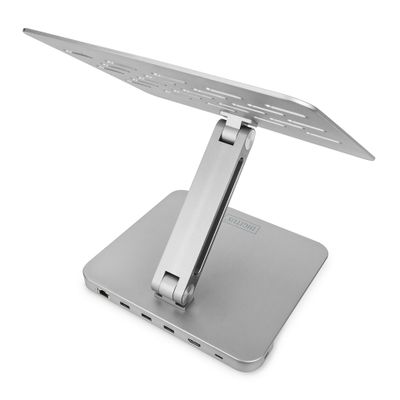 DIGITUS DA-90429 - docking station + notebook/tablet stand - USB-C 3.1 Gen 1 - HDMI - 1GbE_2