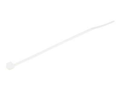 StarTech.com Kabelbinder 100x2 mm - Selbstsichernde Nylon-Kabelbinder mit Gebogener Spitze, Bündeldurchmesser bis zum 22 mm, 8 kg Zugfestigkeit, 94V-2/UL, 100 Stück - Weiß (CBMZT4N) - Kabelbinder - TAA-konform_4