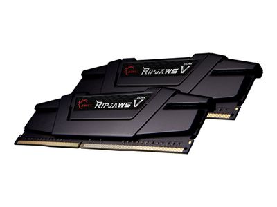 G.Skill Ripjaws V - DDR4 - kit - 32 GB: 2 x 16 GB - DIMM 288-pin - 4400 MHz / PC4-35200 - unbuffered_thumb