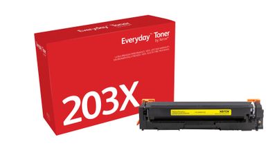 Xerox Toner cartridge Everyday compatible with HP 202X (CF542X/CRG-054HY) - Yellow_thumb