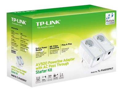 TP-Link Powerline Adapter KIT TL-PA4010PKIT AV500+_thumb
