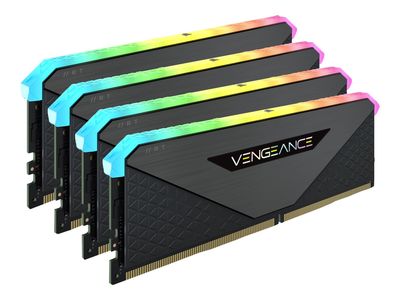 CORSAIR Vengeance RGB RT - DDR4 - Kit - 64 GB: 4 x 16 GB - DIMM 288-PIN - 3600 MHz / PC4-28800 - ungepuffert_3