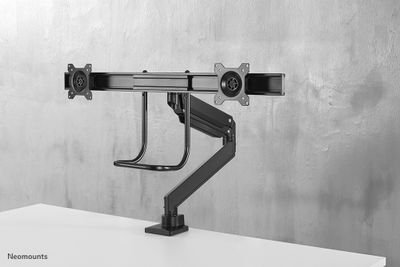 Neomounts NM-D775DXBLACK Monitor arm 10-32" - gas spring - Topfix - 180°-stop_13
