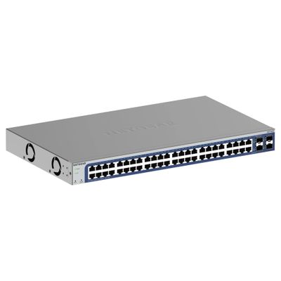 NETGEAR Switch GS748T - 48 Ports - 48x GE (10/100/1000) - 2x Combo SFP - 2x SFP_2