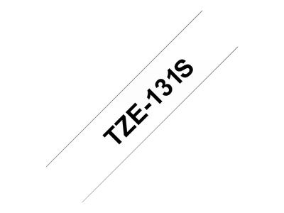 Brother TZe-131S - laminiertes Band - 1 Kassette(n) - Rolle (1,2 cm x 4 m)_1