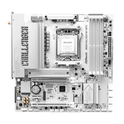 MB ASRock AMD AM5 B850M Challenger WiFi White_3