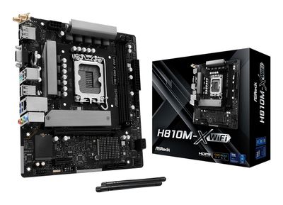 Asrock H810M-X WiFi Intel H810 LGA 1851 (Socket V1) micro ATX_4