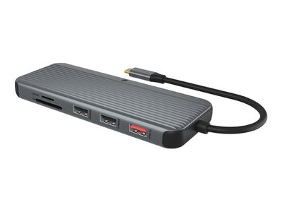ICY BOX IB-DK4060-CPD - Dockingstation - USB-C 3.2 Gen 2 - 2 x HDMI, DP - 1GbE_2