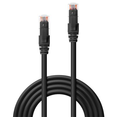 Lindy 45430 Netzwerkkabel Schwarz 0,3 m Cat6 U/UTP (UTP)_3