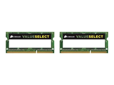 CORSAIR RAM Value Select - 16 GB (2 x 8 GB Kit) - DDR3L 1600 SO-DIMM CL11_thumb