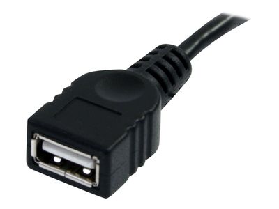 StarTech.com 3 ft Black USB 2.0 Extension Cable A to A - M/F - 3 ft USB A to A Extension Cable - 3ft USB 2.0 Extension cord (USBEXTAA3BK) - USB extension cable - USB to USB - 91 cm_2