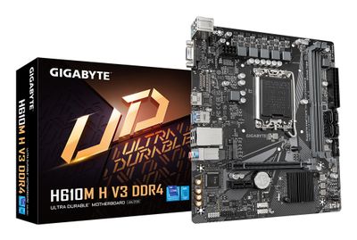 Gigabyte Mainboard H610M H V3 DDR4 - Micro ATX - Socket LGA1700 - Intel H610_thumb