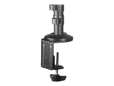 StarTech.com Dual Monitor Mount - Supports Monitors 13" to 27" - Adjustable - Desk Clamp or Grommet-Hole Desk Mount for Dual VESA Monitors - Black (ARMBARDUOG) - stand_5
