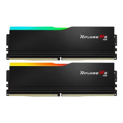 G.Skill Ripjaws M5 RGB - DDR5 - Kit - 96 GB: 2 x 48 GB - DIMM 288-PIN - 3200 MHz / PC5-25600 - ungepuffert_thumb