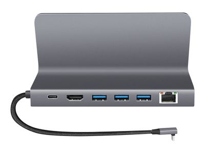 LogiLink - Dockingstation + Tablet-Ständer - USB-C - HDMI - GigE_1