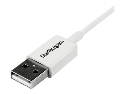 StarTech.com 2m White Micro USB Cable Cord - A to Micro B - Micro USB Charging Data Cable - USB 2.0 - 1x USB A Male, 1x USB Micro B Male (USBPAUB2MW) - USB cable - Micro-USB Type B to USB - 2 m_2