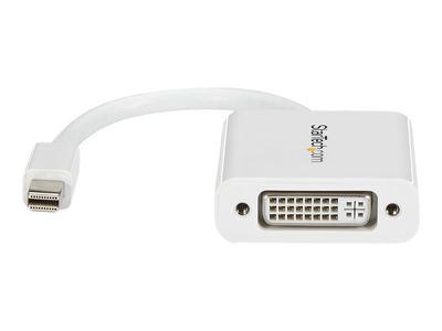 StarTech.com Aktiver Mini DisplayPort auf DVI Adapter - mDP zu DVI-I Konverter (Stecker/Buchse) - 1920x1200 - Weiß - DVI-Adapter - 17 cm_2