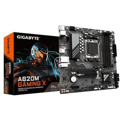 GIGABYTE Mainboard A620M Gaming X - Micro ATX - Sockel AMD AM5 - AMD A620_1