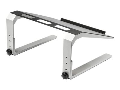 StarTech.com Adjustable Laptop Stand - Heavy Duty Steel & Aluminum - 3 Height Settings - Tilted - Ergonomic Laptop Riser for Desk (LTSTND) notebook stand_4