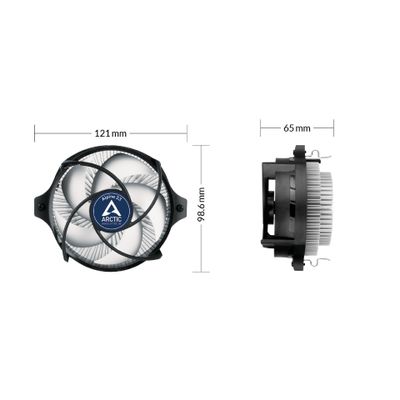 ARCTIC CPU cooler Alpine 23 - 9 cm_5
