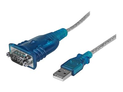 StarTech.com USB auf Seriell Adapterkabel - USB 2.0 zu RS232 / DB9 Schnittstellen Konverter - Stecker / Stecker - Serieller Adapter - USB 2.0 - RS-232_thumb