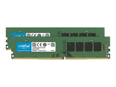 Crucial RAM - 16 GB (2 x 8 GB Kit) - DDR4 3200 DIMM CL22_thumb