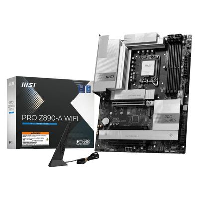 MSI Mainboard PRO Z890-A WIFI - ATX - Socket LGA1851 - Intel Z890_thumb