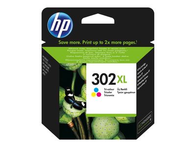 HP 302XL - Hohe Ergiebigkeit - farbstoffbasiert dreifarbig - Original - Tintenpatrone_thumb