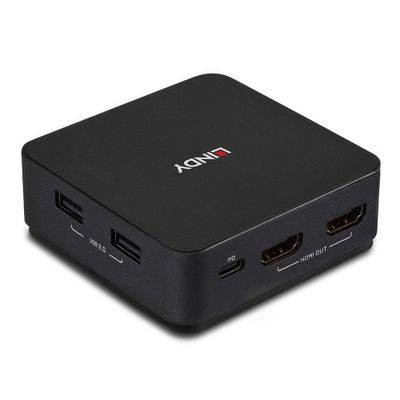 Lindy 42321 Tastatur/Video/Maus (KVM)-Switch Grau_4