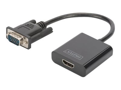 DIGITUS Video- / Audio-Adapter DA-70473 - HDMI / VGA - 15 cm_thumb