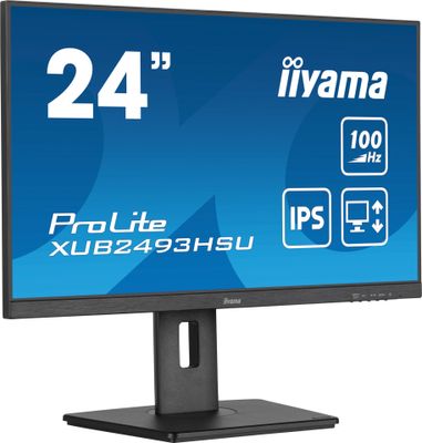 Iiyama LED monitor ProLite XUB2493HSU-B7 - 60.5 cm (23.8") - 1920 x 1080 Full HD_thumb