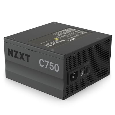 NZXT power supply C Series 2022 C750 - 80 PLUS GOLD certification - 750 W_1