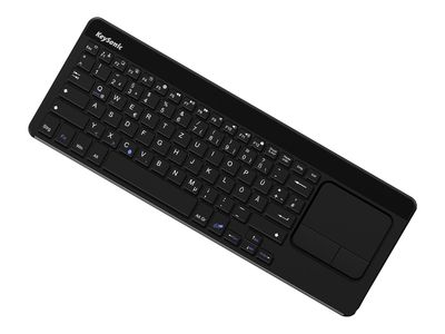 KeySonic Tastatur mit Touchpad KSK-5220BT - Französisches Layout - Schwarz_1