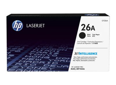 HP 26A - black - original - LaserJet - toner cartridge (CF226A)_thumb