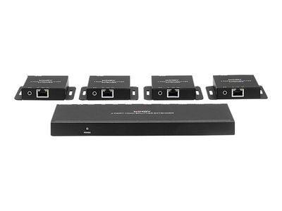 LINDY Cat.6 HDMI & IR Splitter Extender with Loop Out - video/audio/infrared extender_3