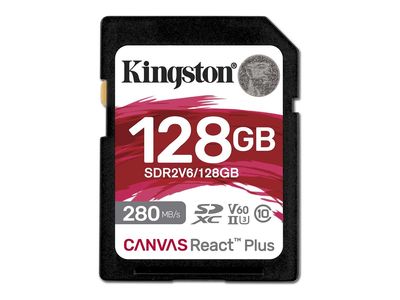 Kingston Flash-Card Canvas React Plus - SDXC UHS-II - 128 GB_thumb