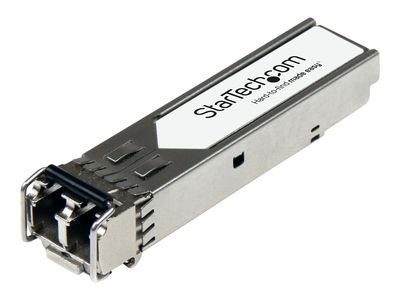 StarTech.com SFP-10GBASE-SR-ST Transceiver Modul (SFP+ Module, 10GBase-SR Cisco kompatibel, Glasfaser, 850nm, LC Multimode mit DDM) - SFP+-Transceiver-Modul - 10GbE_thumb