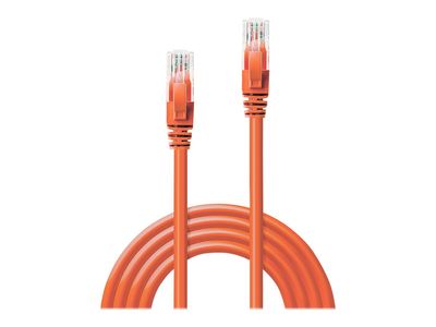 Cable Lindy Cat6 U/UTP 0,5m Orange_2