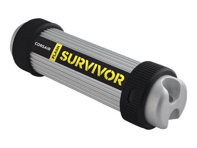 CORSAIR USB-Stick Survivor - USB 3.2 Gen 1 (3.1 Gen 1) - 256 GB - Schwarz/Grau_thumb