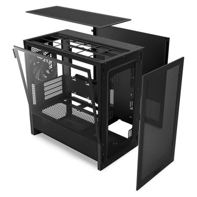 Case NZXT H3 Flow (2025) All Black_5
