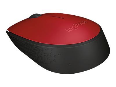 Logitech mouse M171 - red black_4