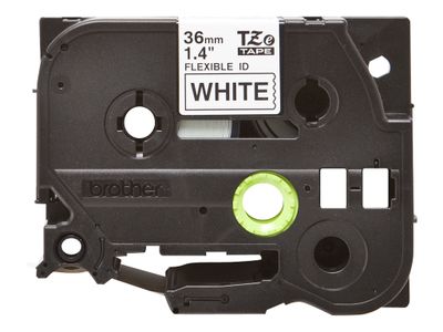 Brother Flexi-Tape P-Touch TZEFX261 - 35 mm - Black on White_2
